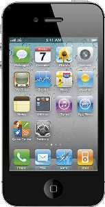 Apple¬ iPhone¬ 4 with 32GB Memory Mobile Phone - Black