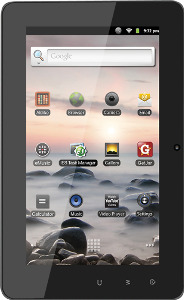 Coby Kyros Tablet with 4GB Memory and Capacitive Touch Screen - Black
