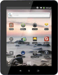 Coby Kyros Tablet with 4GB Memory and Capacitive Touch Screen - Black