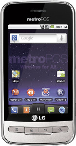 MetroPCS LG Optimus M No-Contract Mobile Phone - Silver