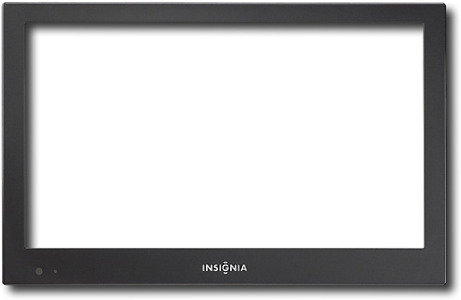 Insignia Bezel Faceplate for Select Insignia® HDTVs - Metallic Gray