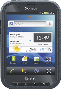 Pantech Pocket 4G Mobile Phone - Black