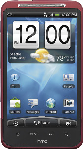 HTC Inspire 4G Mobile Phone - Red