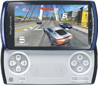 AT&T Xperia PLAY 4G Mobile Phone - Blue