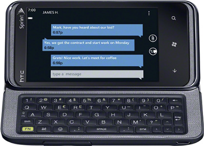 HTC Arrive Mobile Phone - Black