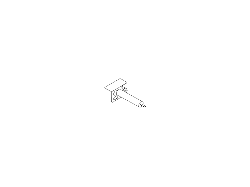 ignitor mounting bracket with electrode for Charbroil Grill Parts Canada