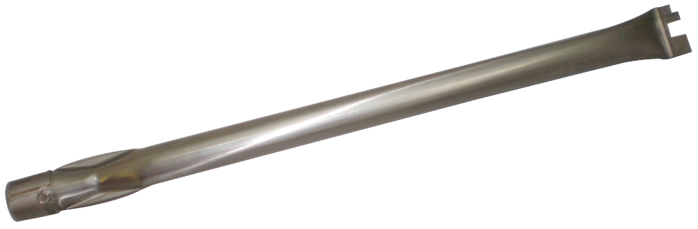 stainless steel straight pipe burner 19 1/2