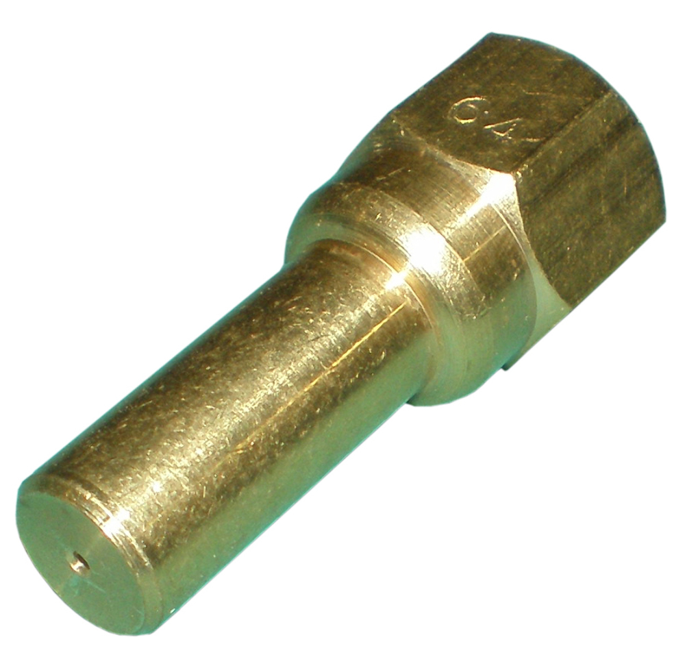 long bluntend hood orifice, 03 with 64 drill. Fits valve 3042C