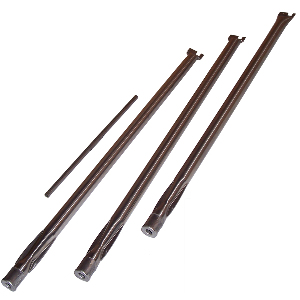 stainless steel burner set 29 1/8