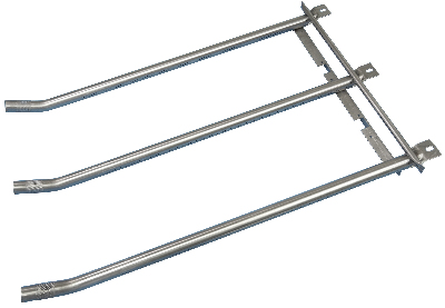 stainless steel burner 22 1/4