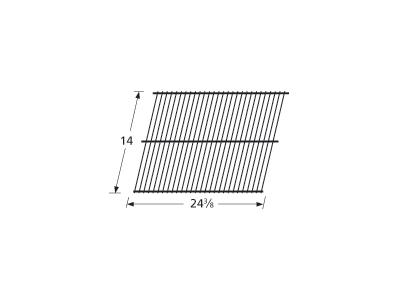 chrome steel wire cooking grid