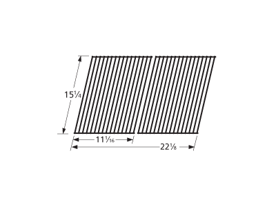 porcelain steel wire cooking grid