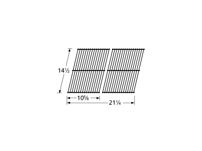 porcelain steel wire cooking grid