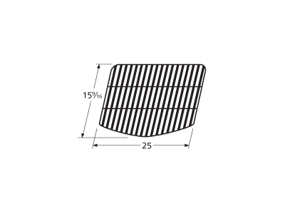porcelain steel wire cooking grid