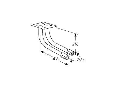 L-shaped twin venturi