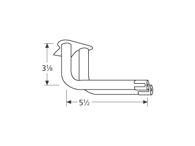 L-shaped venturi pair