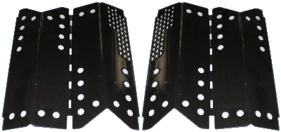 2-pc porcelain steel heat plate set