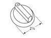 OEM style control knob