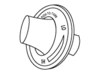 universal control knob with 0.5&rdquo; shaft