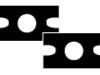 two venturi gaskets with screws