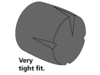 control knob, D = 12, 8mm shaft