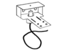 tongue style burner mounted electrode