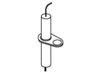 electrode with mounting bracket