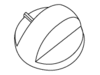 OEM style control knob