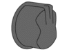 control knob; Chb
