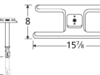 stainless steel burner