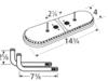 stainless steel burner