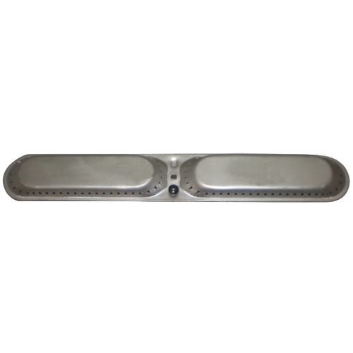 stainless steel oval twin burner