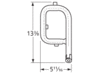 stainless steel burner