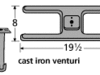 cast iron burner