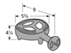 cast iron burner