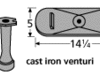 cast iron burner