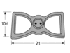 cast iron burner head