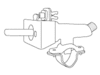 valve, clamp-on, with mounting bracket and ignition switch valve, clamp-on, with mounting bracket and ignition switch