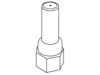 long blunt-end hood orifice, 0-3 with #64 drill. Fits valve 3042C.