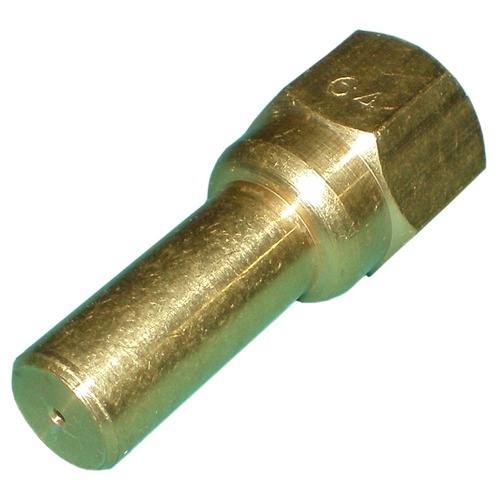 long blunt-end hood orifice, 0-3 with #64 drill. Fits valve 3042C. 31800