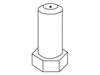 hood orifice, #72 drill .125-32 threading