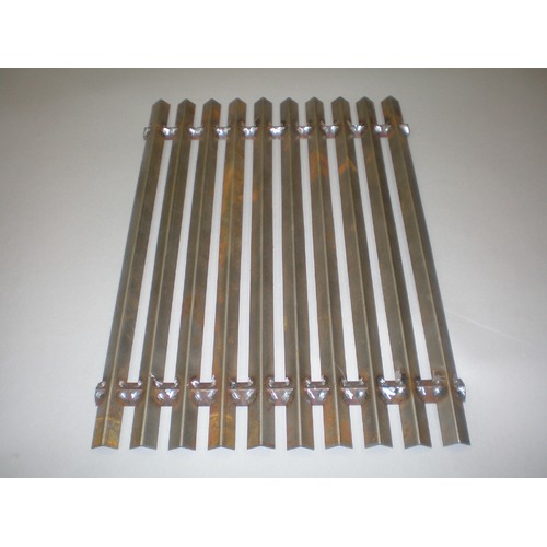 porcelain steel channel cooking grid 50623