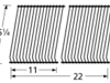 porcelain steel wire cooking grid