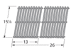 porcelain steel channel cooking grid 52612