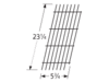 porcelain steel wire cooking grid 54921