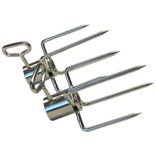 2-Pc Deluxe 4-Prong Heavy Duty Meat Forks Outdoor Grill 60150