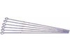 6 chrome plated 18&rdquo; shish-ke-bab skewers