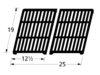 matte cast iron cooking grid