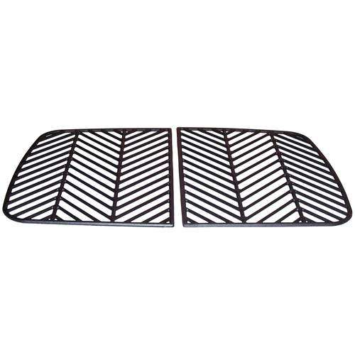 matte cast iron cooking grid 67302