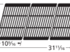 matte cast iron cooking grid